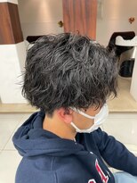 アッシュ 藤が丘店(Ash) センターパートツイストスパイラル