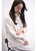 #揺れ髪×#透明感カラー☆ナチュラルロング20代30代