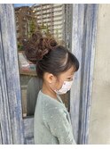 キッズヘアセット☆