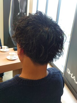 シャンプーボーイ 佐世保駅前店(SHAMPOO BOY) マッシュ　無造作パーマ　サイドバック