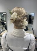 卒業式ヘアセット