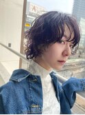 マッシュウルフ×くりくりパーマ【本多身和子】