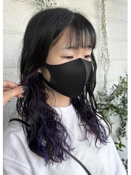 ガーデン Garden ヘアーメイク hair make インナーカラー