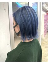 ゲーム 原宿店(GAME)&nbsp;ブルーカラー/ダブルカラー/ケアブリーチ/髪質改善