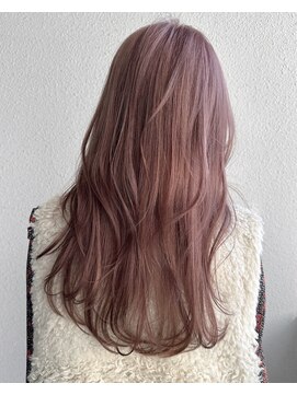 クエントバイアルティナ 大宮店(cuento by artina) ピンクブロンド_ピンクベージュ_ミルクティーピンク3