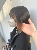 カリーナコークス 原宿 渋谷(Carina COKETH) インナーカラーダブルカラー/ベージュカラーボブ