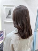 ブリーチなし透明感ラベンダーグレージュ【中居】