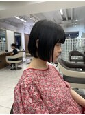 あごラインミニボブ