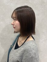 ジーニー 千葉(GENiE)&nbsp;ヘイリーボブ/あご下2cm/韓国ボブ/千葉駅【白井愛海】