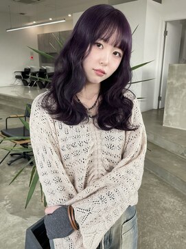 ノートエートル 西金沢(Nought etre) 10代20代韓国ブリーチハイトーンデザインカラーレイヤーカット