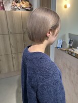 ヴィンスジオ 岐阜駅南(vince gio)&nbsp;寒色ベージュ/ボブ/ミルクティーベージュ