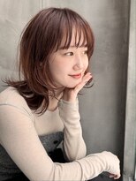 ローリー(Rowlly)&nbsp;#ミディアム＃レイヤー＃オレンジベージュ　２