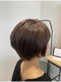 ショートヘア/アッシュ系カラー
