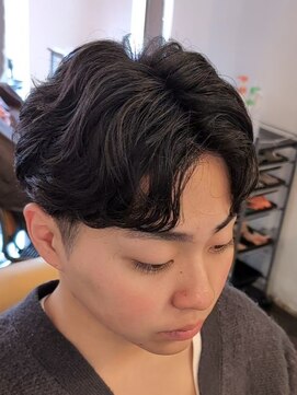 ボイスバーバー 高野店(VOICE BARBER) ショートニュアンスパーマ