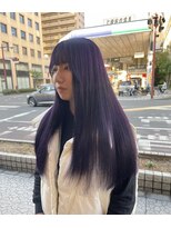 ボアップ 難波店(boappu)&nbsp;室内でも映えるビビットパープル♪