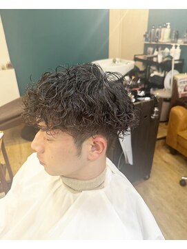 ヘアーサロン クレフ(Hair salon CLEF) メンズ　ミックスパーマ
