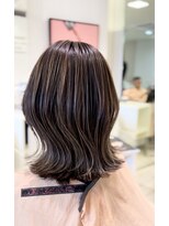 ヘアーステージ シーオーアル&nbsp;くびれスタイルとハイライト