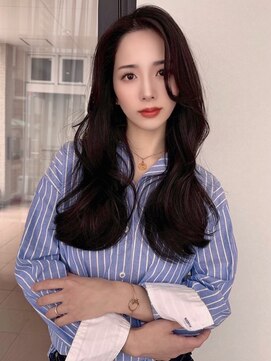 ソヨン 金山店(SOYON) ニュアンスカラー/黒髪スタイル/グレージュ/レイヤーカット/g116