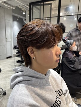 ニアバイスイ(Nia By SUI) 綿貫航太/メンズカット/ニュアンスパーマ/センターパート