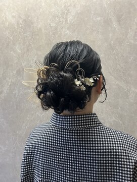 ヘアビジュー(hair bijou) ふわふわシニヨン