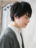 モッズヘアメン 札幌月寒店(mod's hair men)&nbsp;20代30代ブラック前髪パーマくせ毛風スマートマッシュq札幌月寒