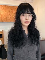 オン(ON)&nbsp;【ON】ロング× パーマヘア