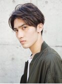 毛流れセンターパート