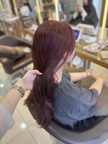 ロハスバイケンジ(LOHAS by KENJE)&nbsp;ダブルカラーで叶える艶感たっぷりピンクレッドカラー