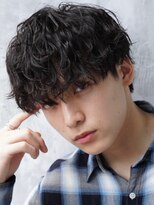 リロン 新宿(RIRON)&nbsp;波巻きパーマ/ルーズパーマ/シャドウパーマ/大人男子/新宿/眉毛