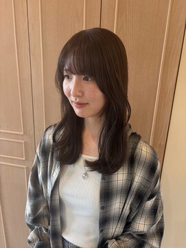 アートラセツコ(a-to la Setsuko) パープルで透明感カラー
