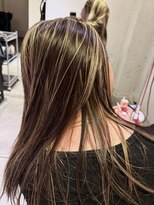 ルーム(Loom.)&nbsp;コントラストハイライト ロングレイヤー  バレイヤージュ