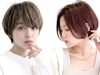ロア(lore)の写真/骨格補正カットでやわらかなショート・ボブを創り出す☆どの角度からも美しいフォルムに♪【銀座駅】
