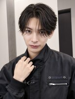 ザ サードヘアー 津田沼 (THE 3rd HAIR)&nbsp;シースルーセンターパート　ニュアンスパーマ