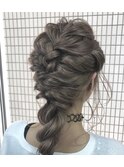 結婚式 ヘアセット