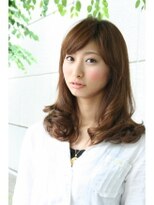 ヘア サルーン マイア 町田駅店(hair saloon maia)&nbsp;セミロング　フェミニンカール♪