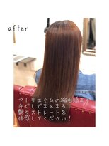 アトリエ ミム 二子玉川店(atelier mim) 艶髪×クラシカルロング♪縮毛矯正<二子玉川店>
