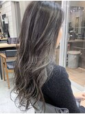ハイライト＿ネイビーカラーマニッシュショート【原宿　北間】
