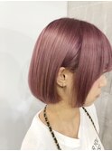 【MIRAC町田店河原崎】パステルピンクベージュカラー