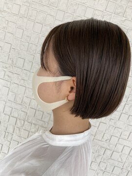 テラスヘア 新潟駅南(TERRACE hair) 艶髪まとまるミニボブスタイル♪