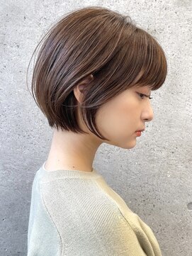 エインアンリー 表参道(AIN.ANLY.) 前髪あり大人ショート20代30代40代【AIN.表参道】川原大地