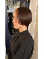 リブ(Lib)&nbsp;【Lib】大人可愛いマッシュショートボブ×前髪なし