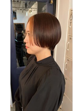 リブ(Lib) 【Lib】大人可愛いマッシュショートボブ×前髪なし