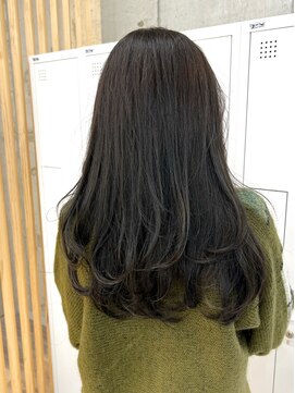 アロ 大阪梅田(alo) 【藤田真由】オリーブカラー×レイヤー《大阪梅田駅》