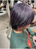 色落ちシルバーパープル