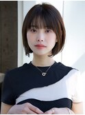 前髪あり耳掛けボブ20代30代40代【AIN.表参道】川原大地