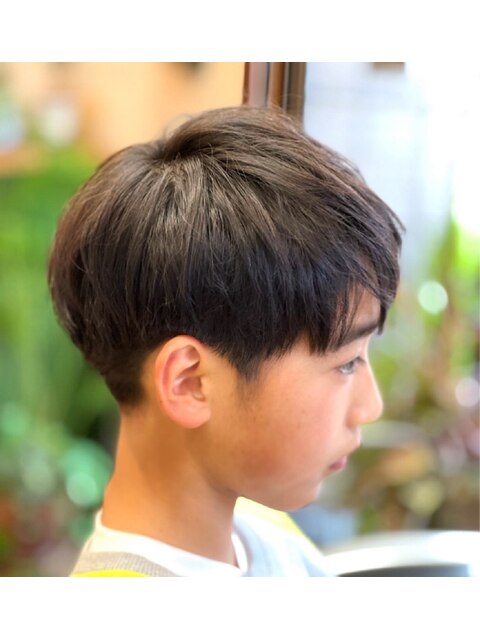 中学生男子のオシャレカット