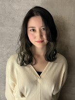 ヘアサロン コレハ(hair salon CoReha) 【長めバング×ふわふわミディアム】高橋