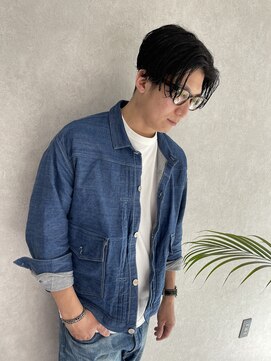 シュネア(shunea330) モテイケスタイル×センター分け