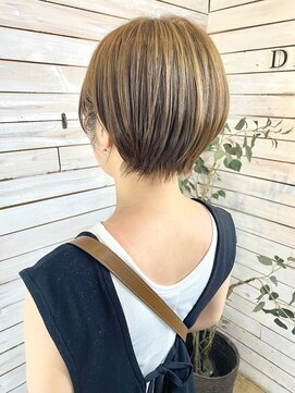 デコヘアー キートス(DECO HAIR kiitos) 美シルエット丸みショート/小顔ヘア/ヘルシー