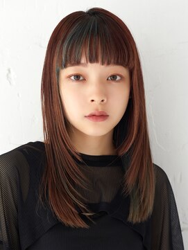 ラフィス ヘアー ポンテ 船橋店(La fith hair ponte) 【La fith】レイヤーカット×チョコレートブラウン